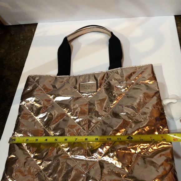 Victoria secret rose gold tote bag - Picture 9 of 12